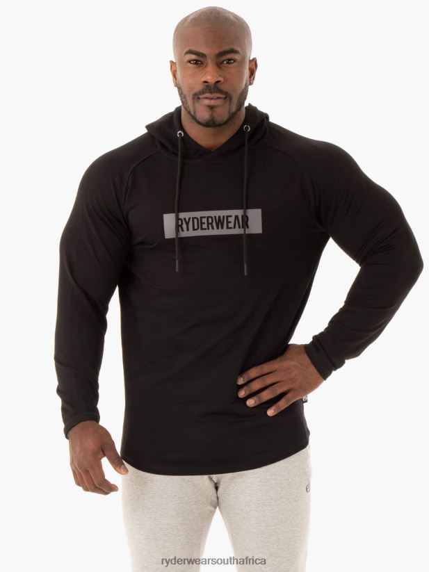 Men Ryderwear Base Pullover Jumper 2RT8VD1413 Black Clothing