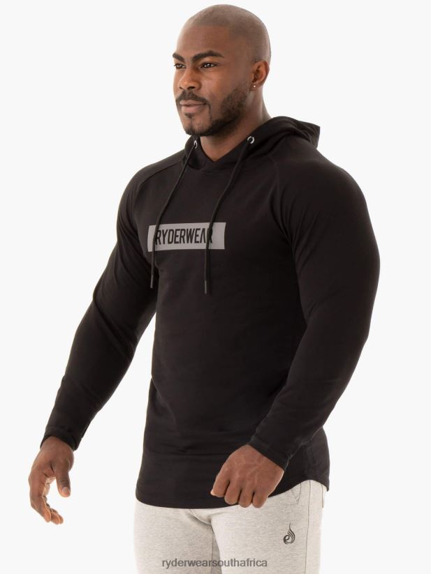 Men Ryderwear Base Pullover Jumper 2RT8VD1413 Black Clothing