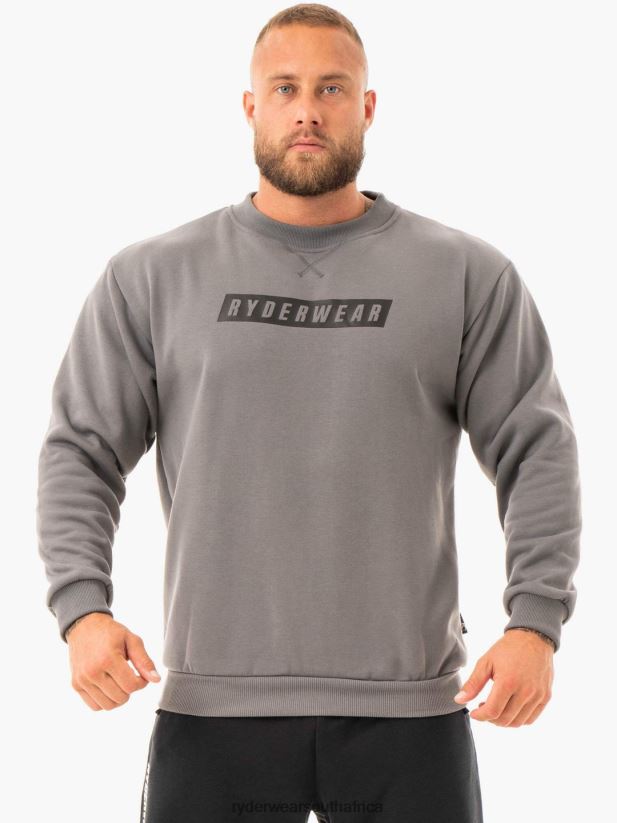 Men Ryderwear Force Pullover 2RT8VD1410 Graphite Clothing