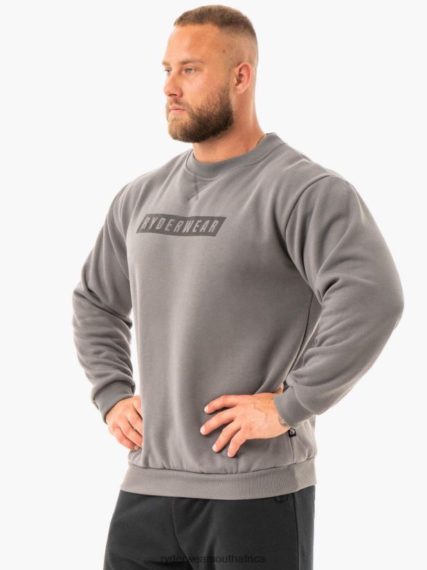 Men Ryderwear Force Pullover 2RT8VD1410 Graphite Clothing