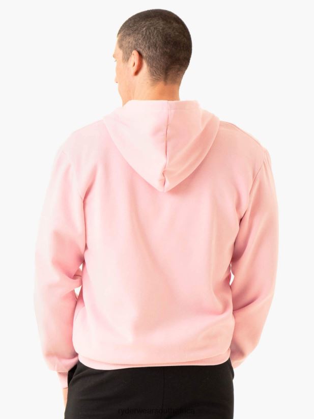 Men Ryderwear Essential Zip Up Jacket 2RT8VD1368 Pink Clothing