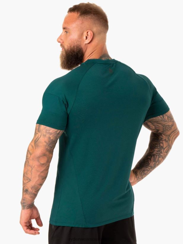 Men Ryderwear Action Mesh T-Shirt 2RT8VD1218 Emerald Clothing