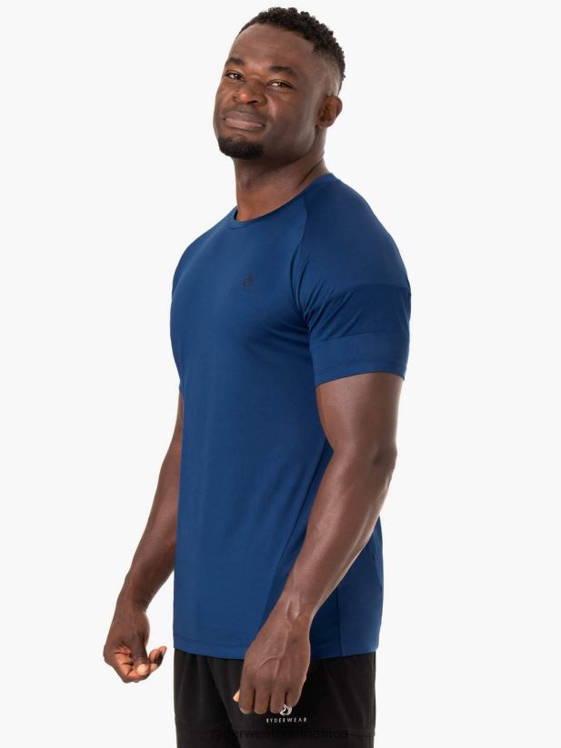 Men Ryderwear Action Mesh T-Shirt 2RT8VD1219 Blue Clothing