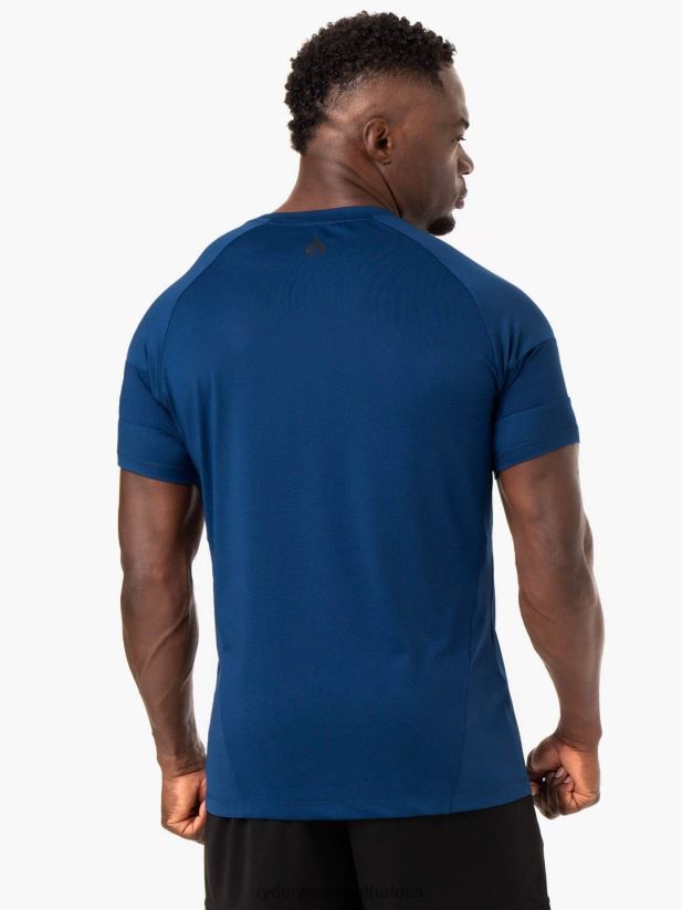 Men Ryderwear Action Mesh T-Shirt 2RT8VD1219 Blue Clothing