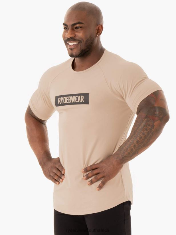 Men Ryderwear Base T-Shirt 2RT8VD1212 Sand Clothing