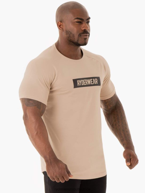 Men Ryderwear Base T-Shirt 2RT8VD1212 Sand Clothing