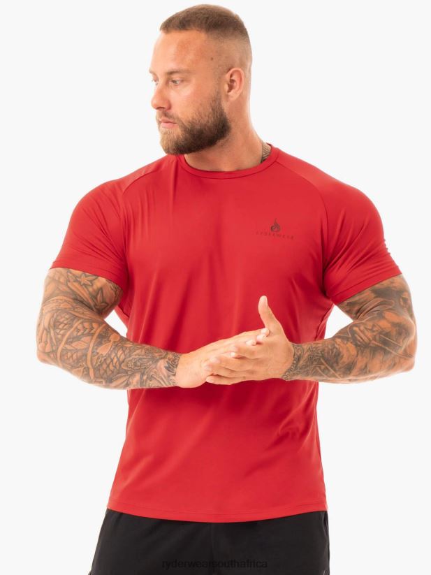 Men Ryderwear Breeze T-Shirt 2RT8VD1209 Red Clothing