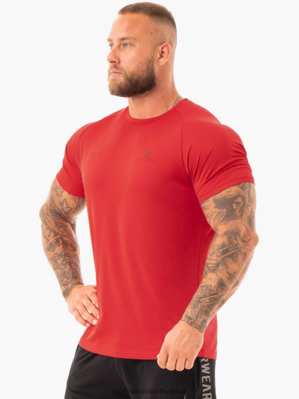 Men Ryderwear Breeze T-Shirt 2RT8VD1209 Red Clothing