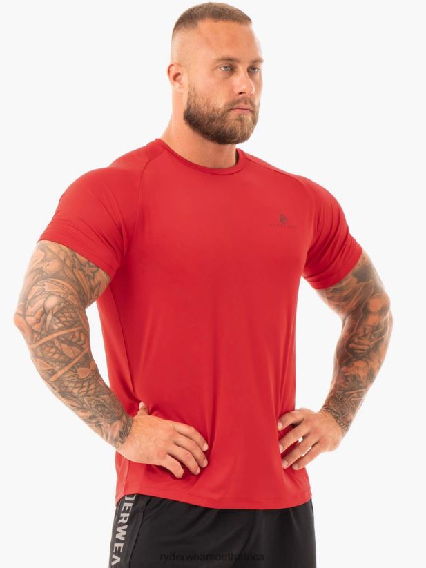 Men Ryderwear Breeze T-Shirt 2RT8VD1209 Red Clothing