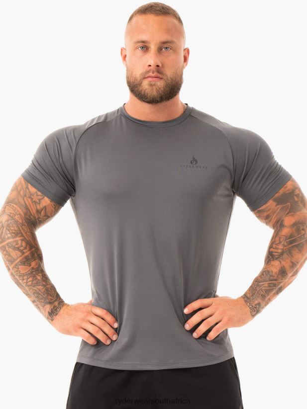 Men Ryderwear Breeze T-Shirt 2RT8VD1210 Charcoal Clothing