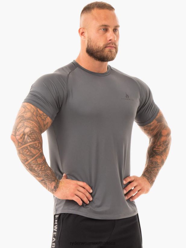 Men Ryderwear Breeze T-Shirt 2RT8VD1210 Charcoal Clothing