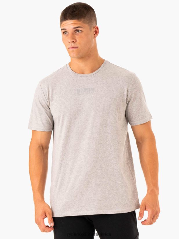 Men Ryderwear Limitless T-Shirt 2RT8VD1239 Grey Marl Clothing