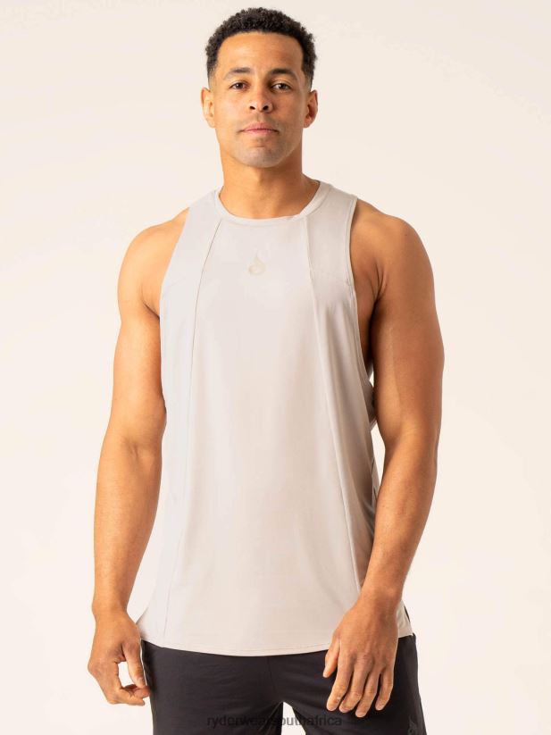 Men Ryderwear Dynamic Baller Tank 2RT8VD1303 Stone Clothing