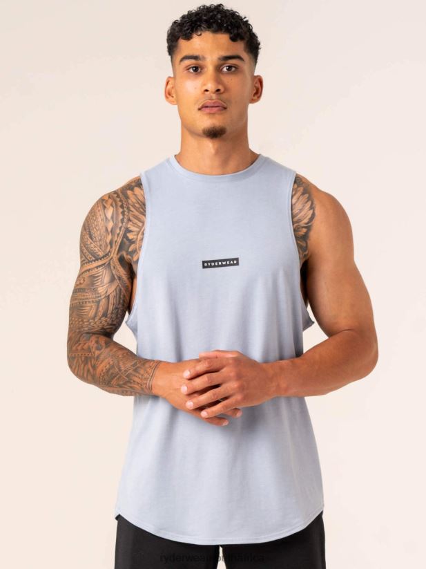 Men Ryderwear Terrain Tank 2RT8VD1296 Ice Blue Clothing