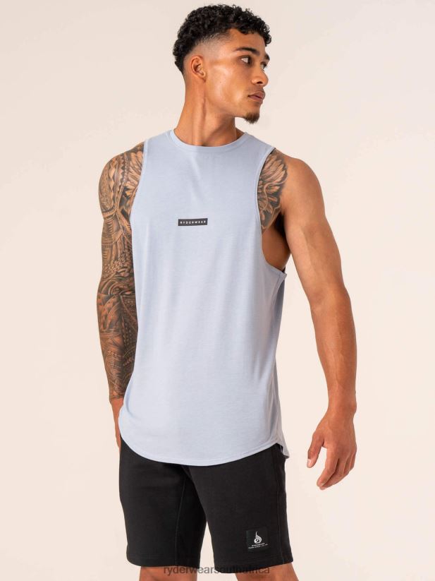 Men Ryderwear Terrain Tank 2RT8VD1296 Ice Blue Clothing