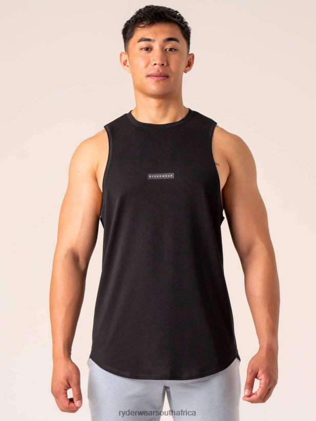 Men Ryderwear Terrain Tank 2RT8VD1299 Black Clothing