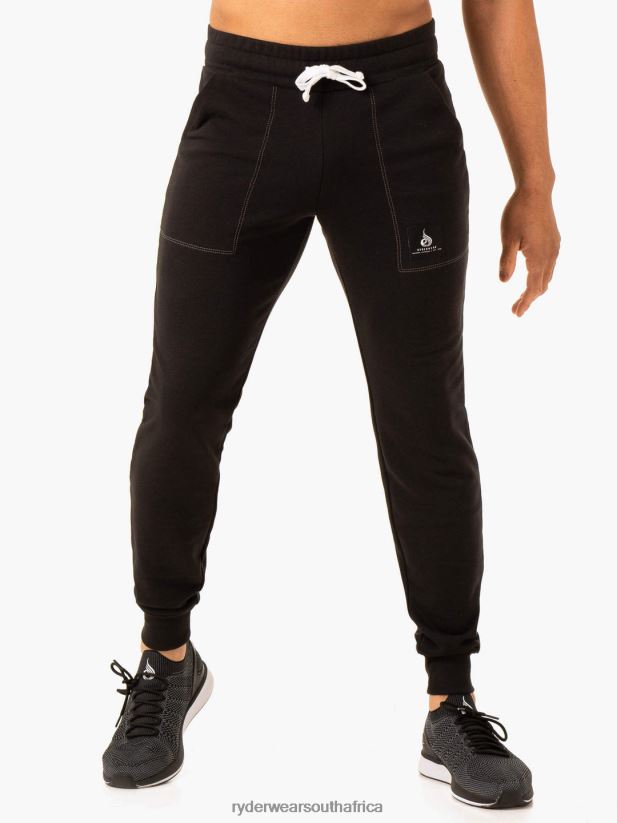 Men Ryderwear Vital Track Pant 2RT8VD1433 Faded Black Clothing