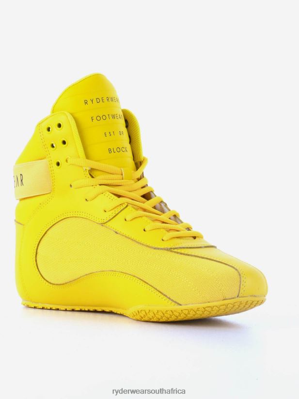 Men Ryderwear D-Mak Block 2RT8VD1486 Yellow Shoes