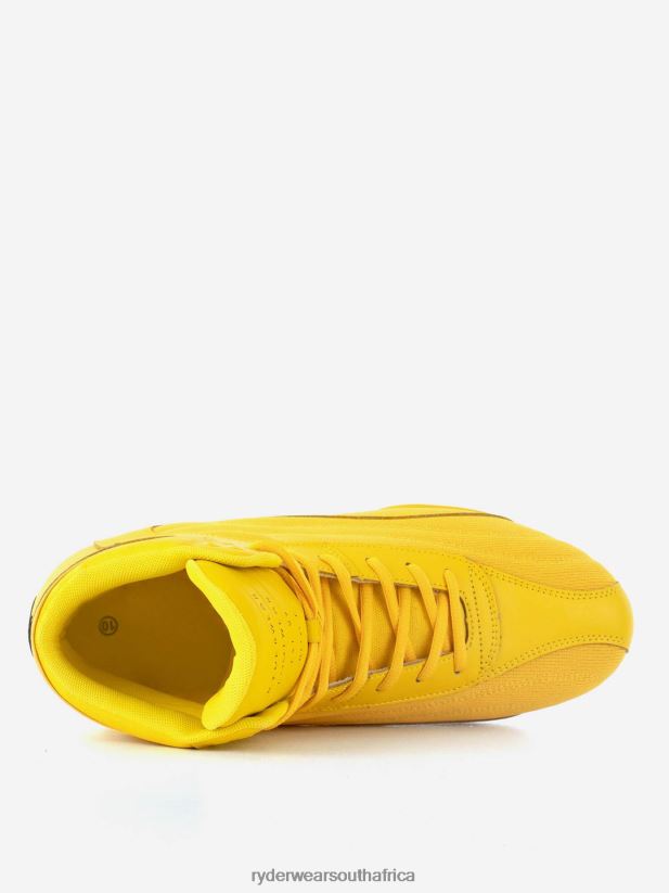 Men Ryderwear D-Mak Block 2RT8VD1486 Yellow Shoes