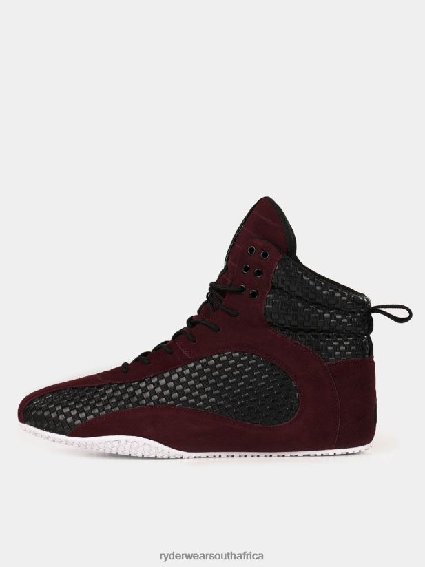 Men Ryderwear D-Mak Carbon 2RT8VD1483 Burgundy Shoes