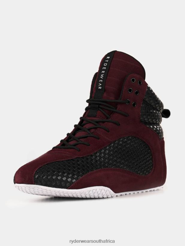 Men Ryderwear D-Mak Carbon 2RT8VD1483 Burgundy Shoes