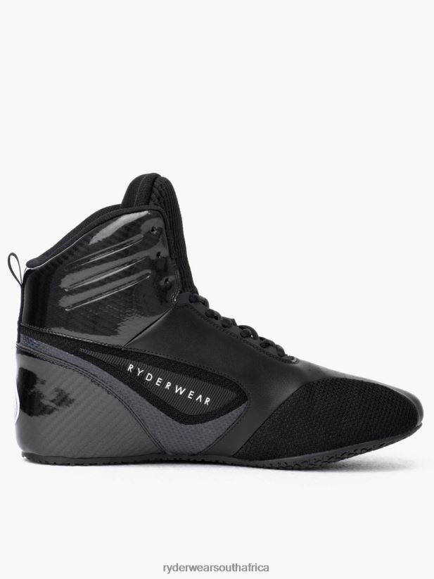 Men Ryderwear D-Mak Carbon Fibre 2RT8VD1482 Black Shoes