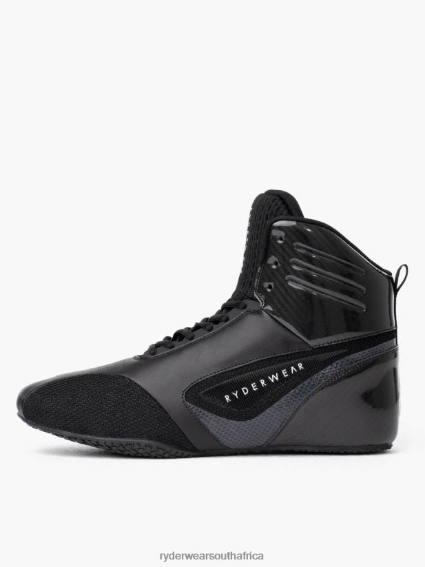 Men Ryderwear D-Mak Carbon Fibre 2RT8VD1482 Black Shoes