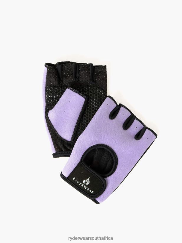 Unisex Ryderwear Lifting Gloves 2RT8VD1118 Lavender Accessories