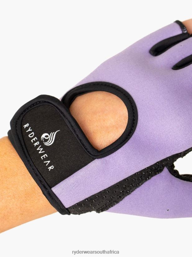 Unisex Ryderwear Lifting Gloves 2RT8VD1118 Lavender Accessories