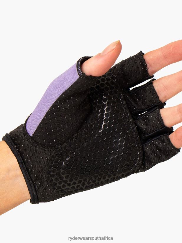 Unisex Ryderwear Lifting Gloves 2RT8VD1118 Lavender Accessories