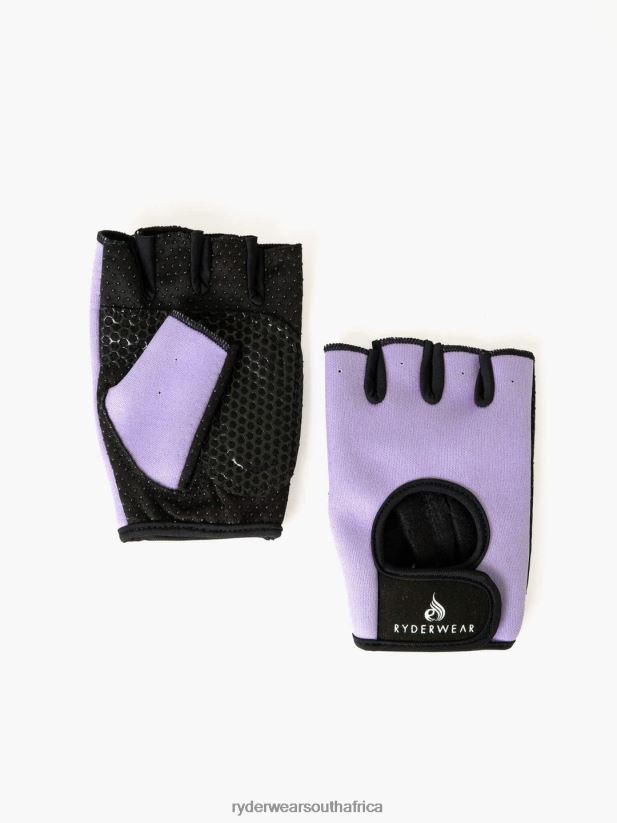 Unisex Ryderwear Lifting Gloves 2RT8VD1118 Lavender Accessories