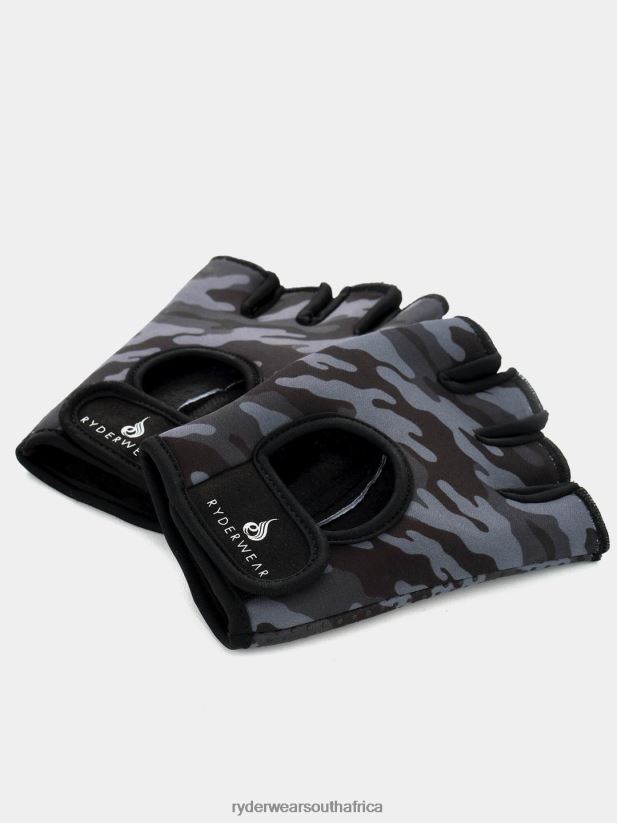 Unisex Ryderwear Lifting Gloves 2RT8VD1121 Black Camo Accessories