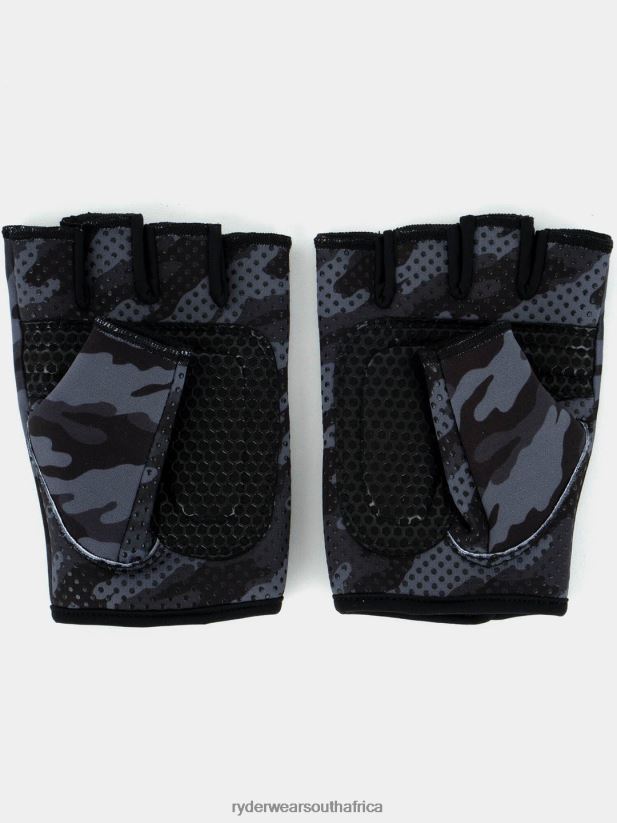 Unisex Ryderwear Lifting Gloves 2RT8VD1121 Black Camo Accessories