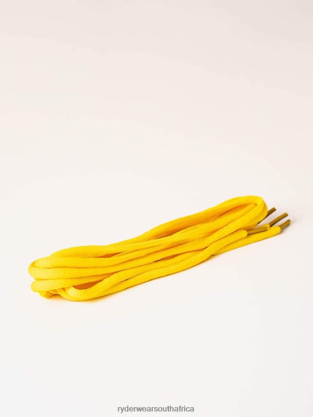 Unisex Ryderwear Shoe Laces 2RT8VD1492 Yellow Accessories