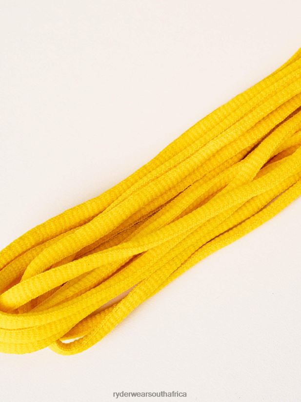 Unisex Ryderwear Shoe Laces 2RT8VD1492 Yellow Accessories