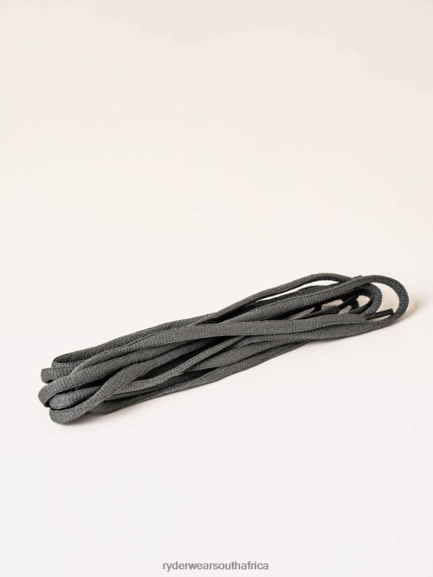 Unisex Ryderwear Shoe Laces 2RT8VD1494 Charcoal Accessories