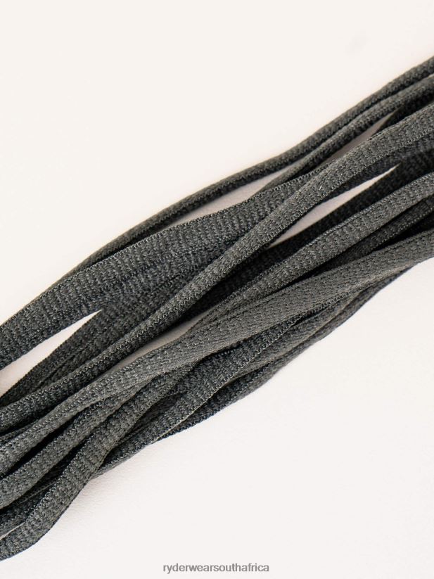 Unisex Ryderwear Shoe Laces 2RT8VD1494 Charcoal Accessories