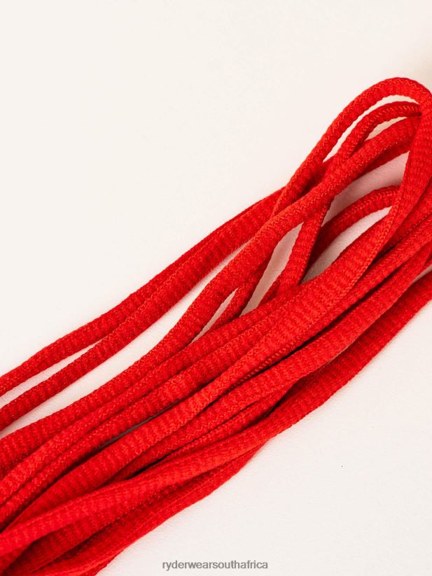 Unisex Ryderwear Shoe Laces 2RT8VD1496 Red Accessories