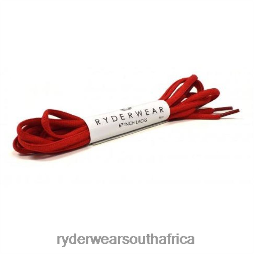 Unisex Ryderwear Shoe Laces 2RT8VD1496 Red Accessories