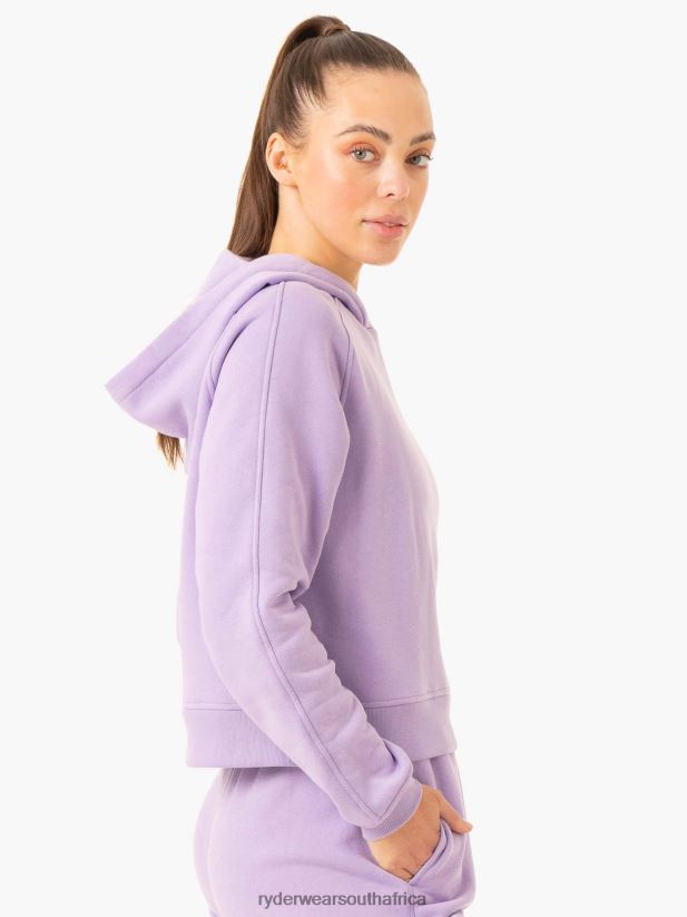 Women Ryderwear Sideline Hoodie 2RT8VD849 Lilac Clothing