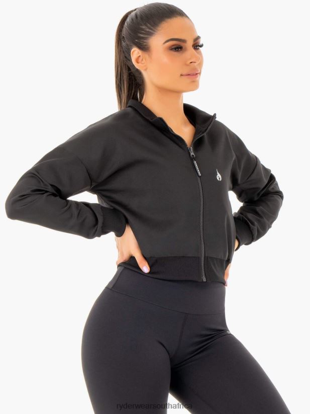 Women Ryderwear Adapt Bomber Jacket 2RT8VD1031 Black Clothing