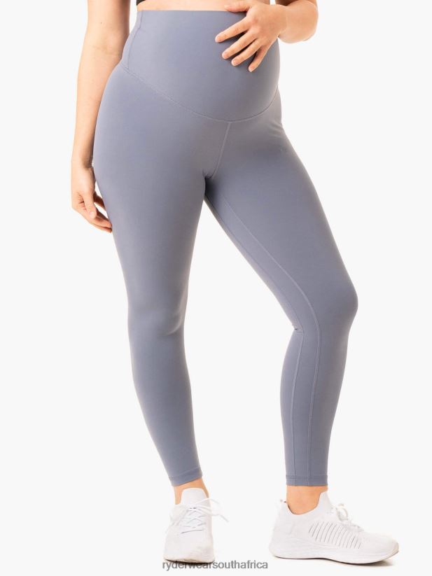 Women Ryderwear Active Bump Leggings 2RT8VD76 Steel Blue Clothing