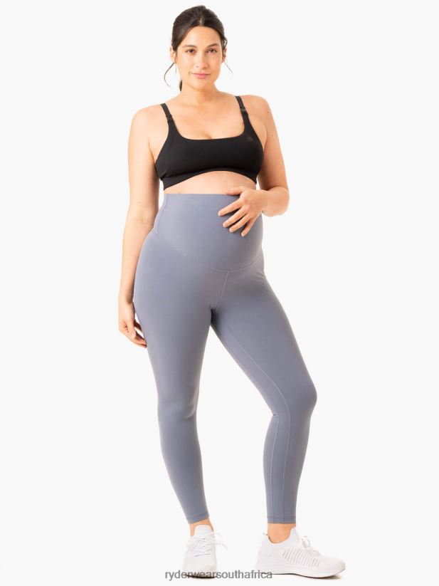 Women Ryderwear Active Bump Leggings 2RT8VD76 Steel Blue Clothing