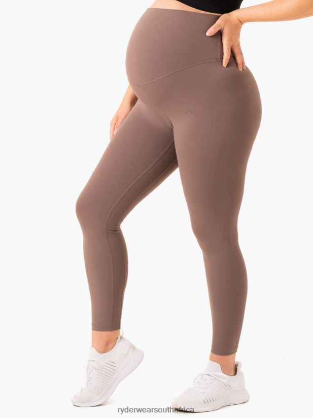 Women Ryderwear Active Bump Leggings 2RT8VD77 Chocolate Clothing