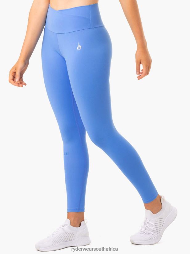 Women Ryderwear Amazon Scrunch Bum Leggings 2RT8VD153 Blue Clothing