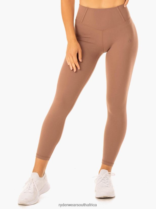 Women Ryderwear Form Scrunch Bum Leggings 2RT8VD92 Mocha Clothing