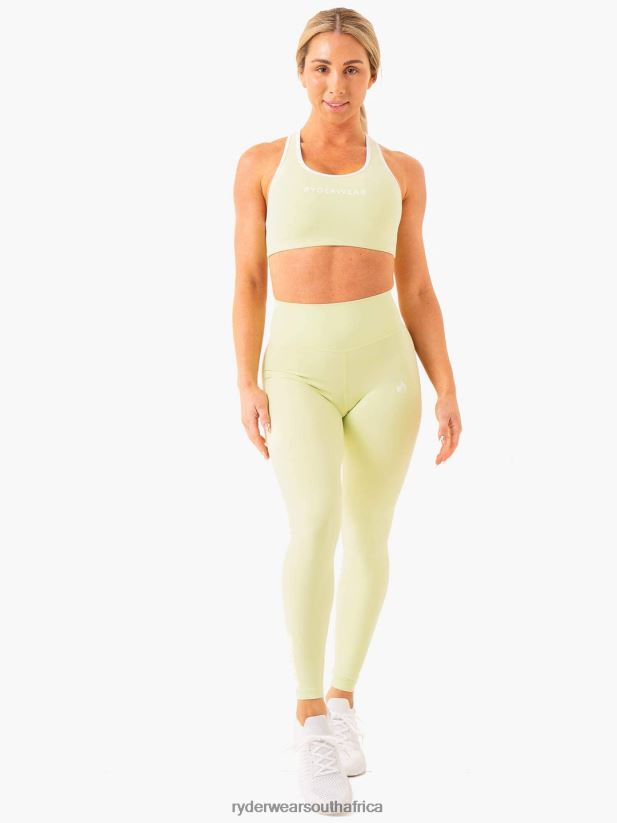 Women Ryderwear Frequency High Waisted Leggings 2RT8VD66 Mint Clothing