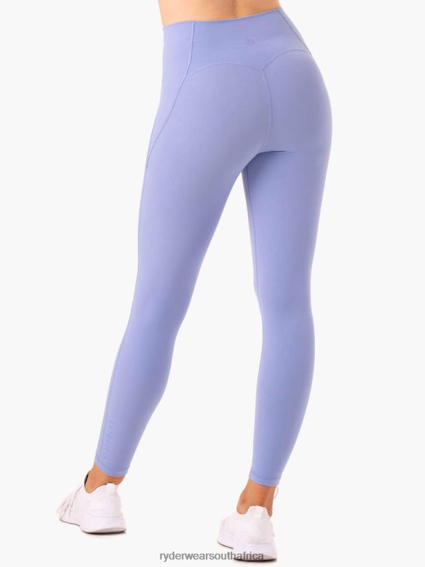 Women Ryderwear Sola High Waisted Leggings 2RT8VD145 Purple Clothing