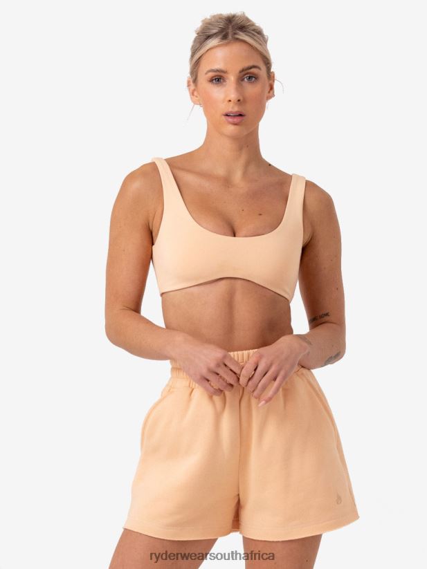 Women Ryderwear Elevate Lounge Bra 2RT8VD293 Apricot Clothing