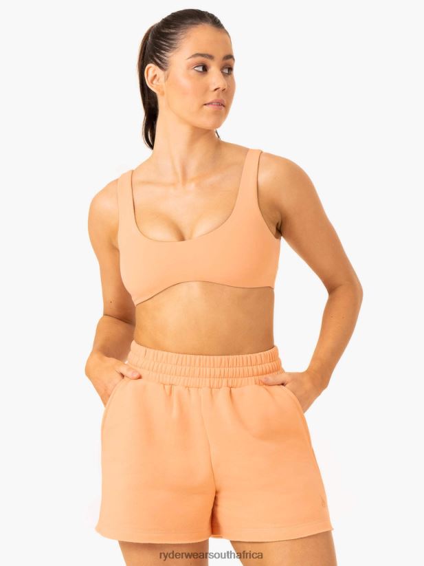 Women Ryderwear Elevate Lounge Bra 2RT8VD293 Apricot Clothing